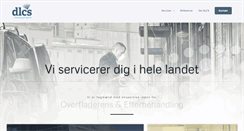 Desktop Screenshot of dlcs.dk