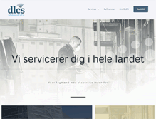Tablet Screenshot of dlcs.dk